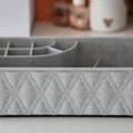 Khay đựng mỹ phẩm họa tiết kim cương - Thumbnail 3