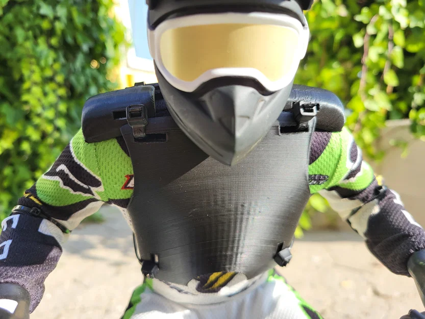 Bộ giáp vai in 3D bảo vệ rider cho Losi Promoto MX - Image 2