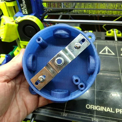 Hộp nối điện tròn 4 inch (ngoài trời) - Four (4) Inch Round Electrical Junction Box