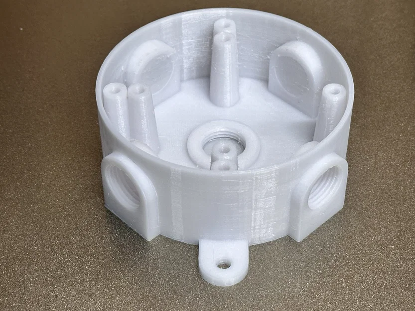 Hộp đấu nối điện 4 inch (Junction Box) cải tiến cho dự án tự làm - Image 1