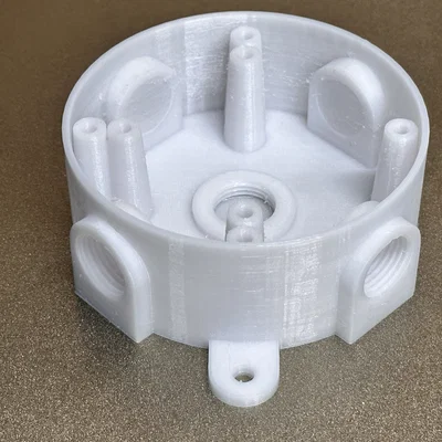 Hộp đấu nối điện 4 inch (Junction Box) cải tiến cho dự án tự làm