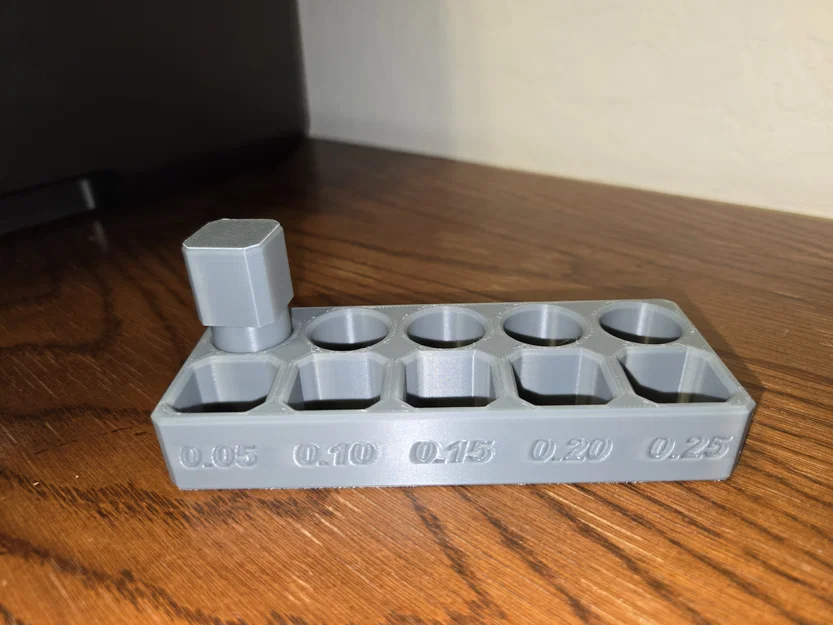 Mô hình kiểm tra dung sai 3D (Tolerance Test) - Cân chỉnh máy in chính xác - Image 2