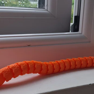 Rắn: Rắn Hổ Mang Articulated (Print-in-Place)