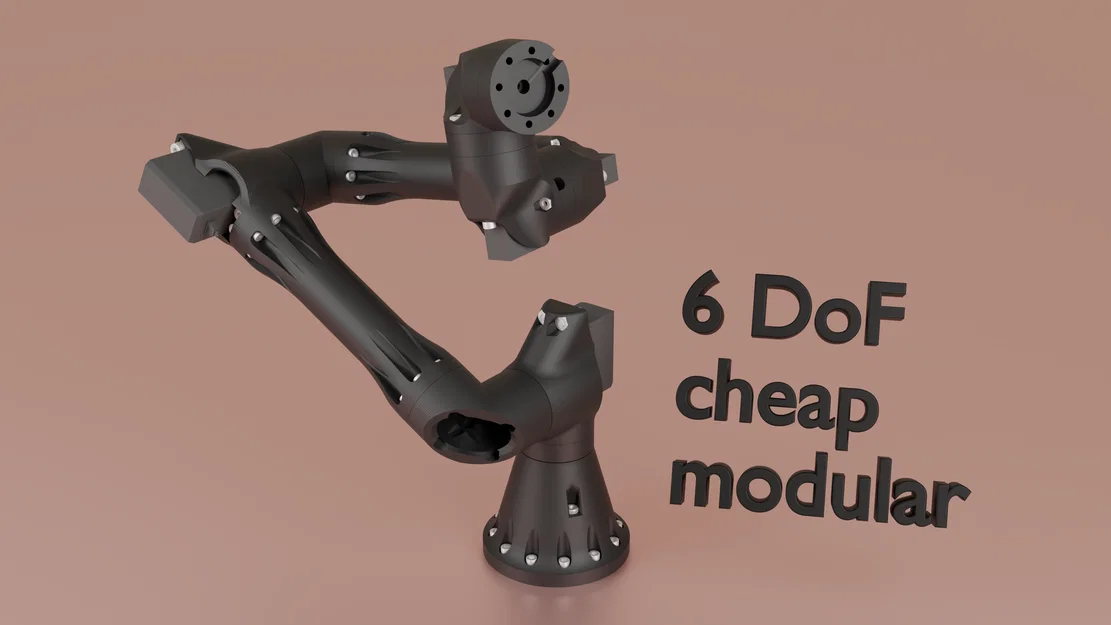 Cánh tay robot 6DoF | Hệ thống mô-đun | Giá rẻ | Phục vụ giáo dục - Image 1