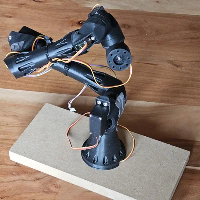 Cánh tay robot 6DoF | Hệ thống mô-đun | Giá rẻ | Phục vụ giáo dục