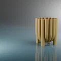 Chậu trồng cây 3D hiện đại 5L - Thiết kế tối giản, sang trọng - Thumbnail 2