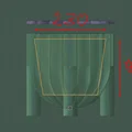 Chậu trồng cây 3D hiện đại 5L - Thiết kế tối giản, sang trọng - Thumbnail 3