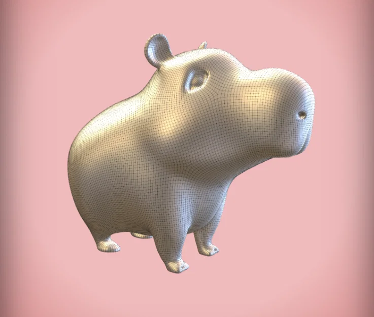 Móc khóa Capybara Dễ Thương (Cute Capybara Keychain) - Image 5