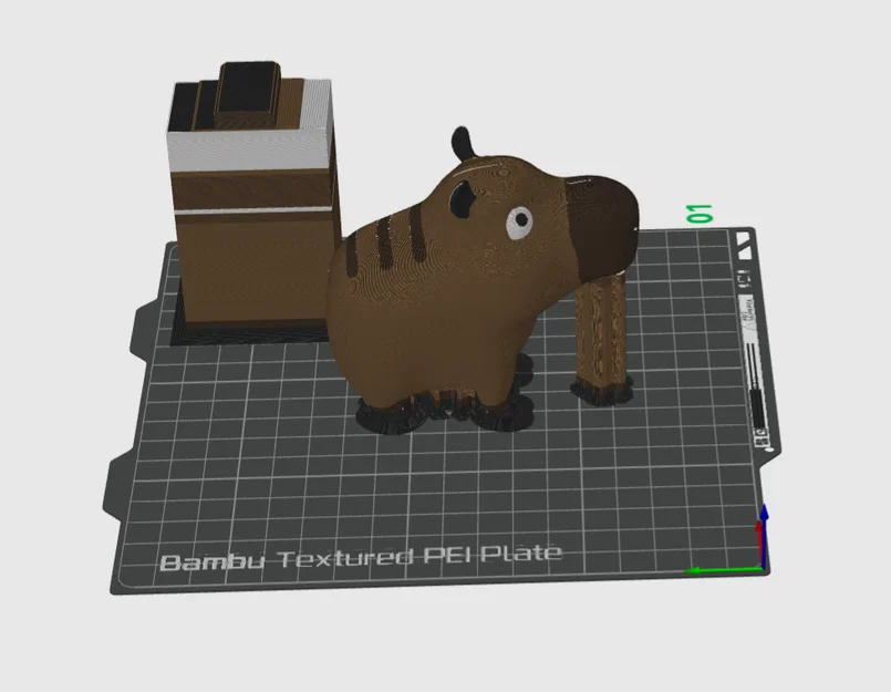 Móc khóa Capybara Dễ Thương (Cute Capybara Keychain) - Image 6