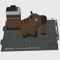 Móc khóa Capybara Dễ Thương (Cute Capybara Keychain) - Thumbnail 6