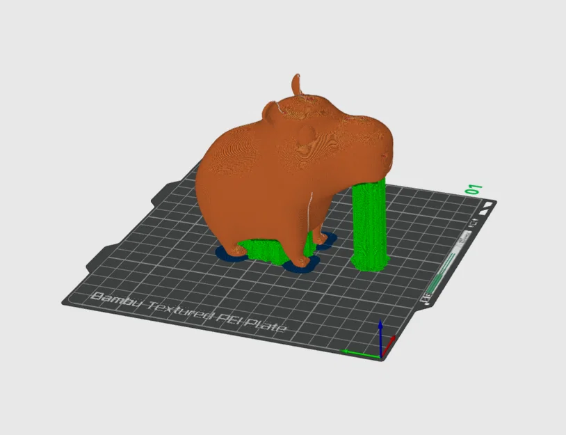 Móc khóa Capybara Dễ Thương (Cute Capybara Keychain) - Image 8