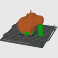 Móc khóa Capybara Dễ Thương (Cute Capybara Keychain) - Thumbnail 8