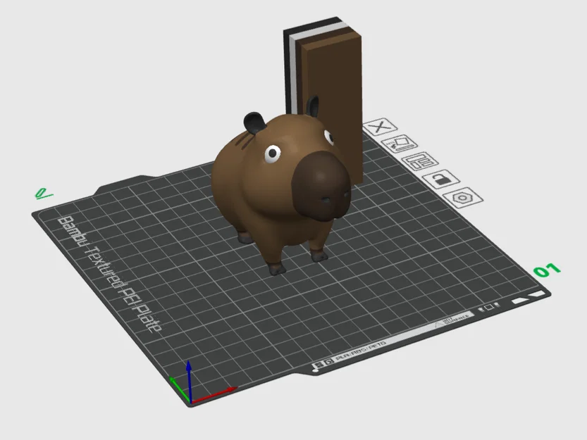 Móc khóa Capybara Dễ Thương (Cute Capybara Keychain) - Image 10