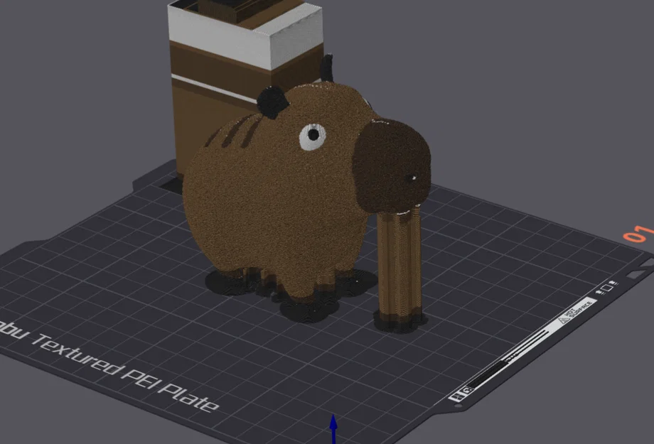 Móc khóa Capybara Dễ Thương (Cute Capybara Keychain) - Image 11