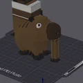 Móc khóa Capybara Dễ Thương (Cute Capybara Keychain) - Thumbnail 11