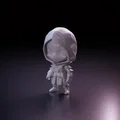 Mô hình Chibi Ninja Girl Dễ Thương - File In 3D Chi Tiết - Thumbnail 5