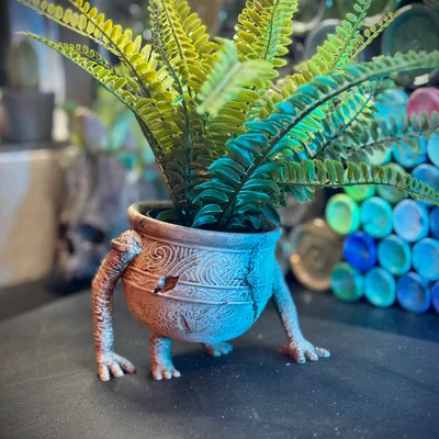 Mô hình 3D chậu cây Pot Boy Alexander cực chất cho fan Elden Ring