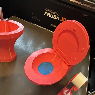 Phòng tắm Barbie tỉ lệ 1/6 (Toilet, Sink) – Nắp & bệ ngồi cải tiến