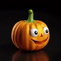 Mô hình Bí ngô Cười (Cute Smiling Pumpkin) trang trí Halloween dễ thương - Thumbnail 1