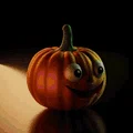 Mô hình Bí ngô Cười (Cute Smiling Pumpkin) trang trí Halloween dễ thương - Thumbnail 2