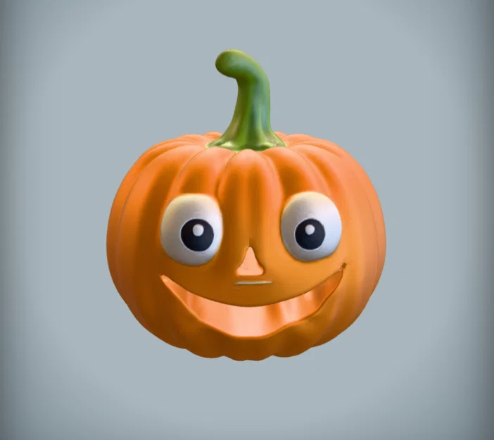 Mô hình Bí ngô Cười (Cute Smiling Pumpkin) trang trí Halloween dễ thương - Image 4