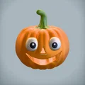 Mô hình Bí ngô Cười (Cute Smiling Pumpkin) trang trí Halloween dễ thương - Thumbnail 4