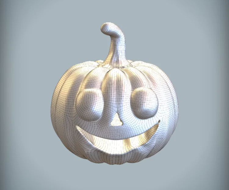 Mô hình Bí ngô Cười (Cute Smiling Pumpkin) trang trí Halloween dễ thương - Image 7