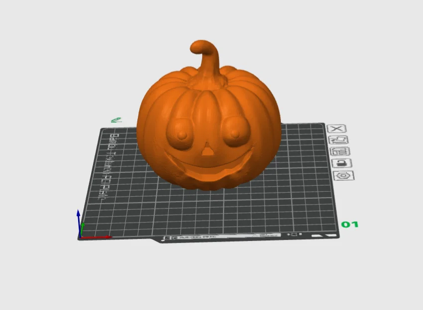 Mô hình Bí ngô Cười (Cute Smiling Pumpkin) trang trí Halloween dễ thương - Image 10