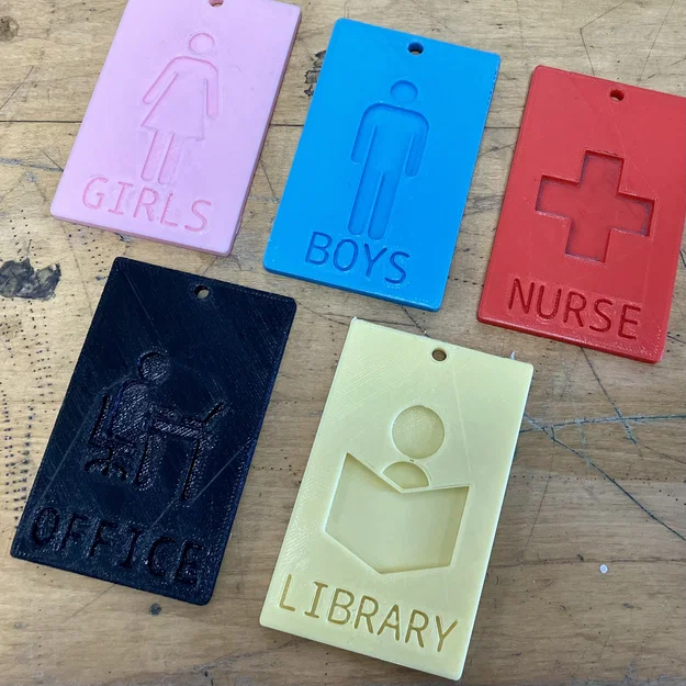 Thẻ ra vào trường học (School Passes) - Image 1