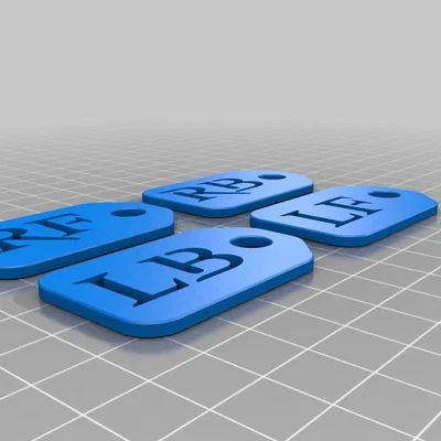 Thẻ Đánh Dấu Lốp Xe (Car Tire Markers)