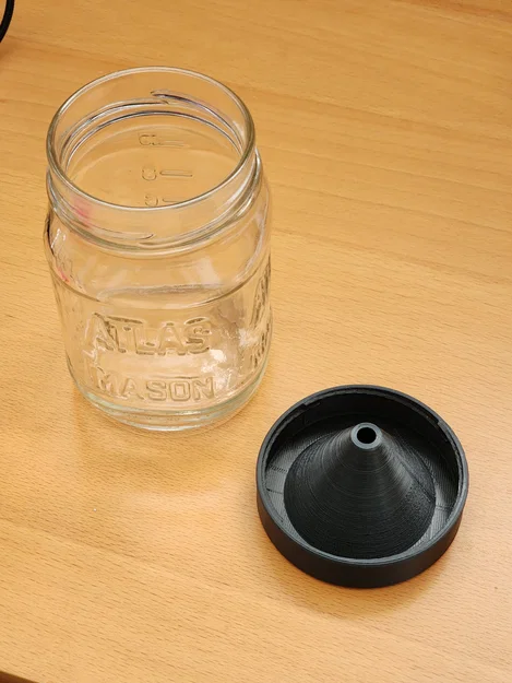 Bẫy ruồi giấm/gnat cho hũ Mason (Mason Jar Gnat or fruit fly trap) - Image 1