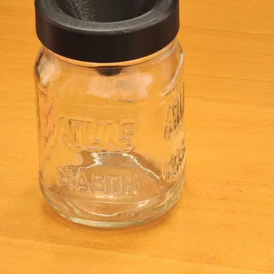Bẫy ruồi giấm/gnat cho hũ Mason (Mason Jar Gnat or fruit fly trap)