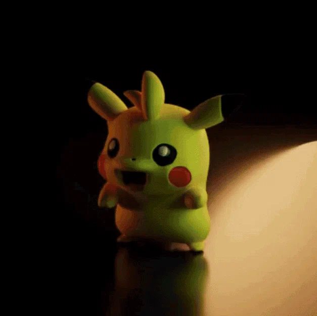 Mô hình 3D Pikachu vui vẻ: File in STL cho người hâm mộ Pokémon - Image 2