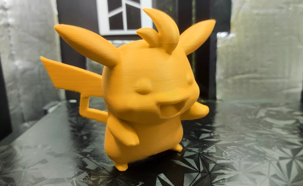 Mô hình 3D Pikachu vui vẻ: File in STL cho người hâm mộ Pokémon - Image 4