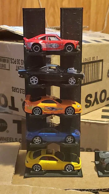 Kệ trưng bày Hot Wheels 5 xe (Hot Wheels 5-Car Stand v1) - Image 2
