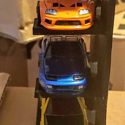 Kệ trưng bày Hot Wheels 5 xe (Hot Wheels 5-Car Stand v1)
