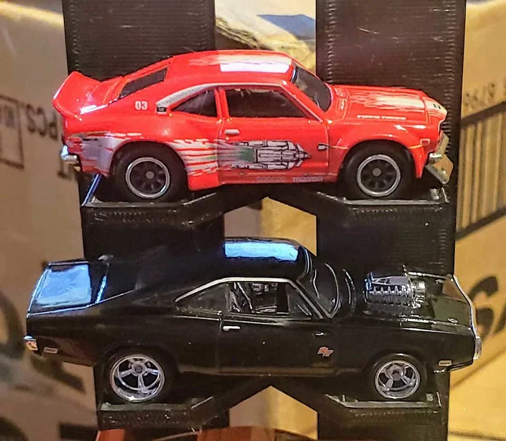 Kệ trưng bày Hot Wheels 5 xe (Hot Wheels 5-Car Stand v1) - Image 4