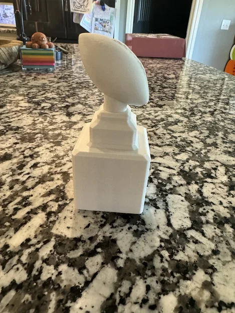 Mô hình Cúp Bóng Bầu Dục - Fantasy Football Trophy In 3D - Image 2