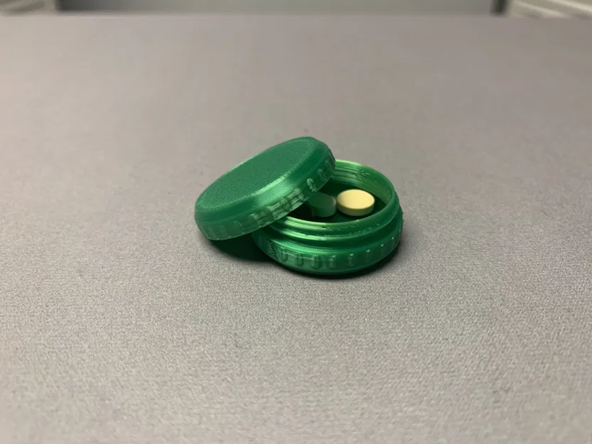 Hộp đựng thuốc bỏ túi Pocket Pill Protector | Nhỏ gọn, tiện lợi - Image 2