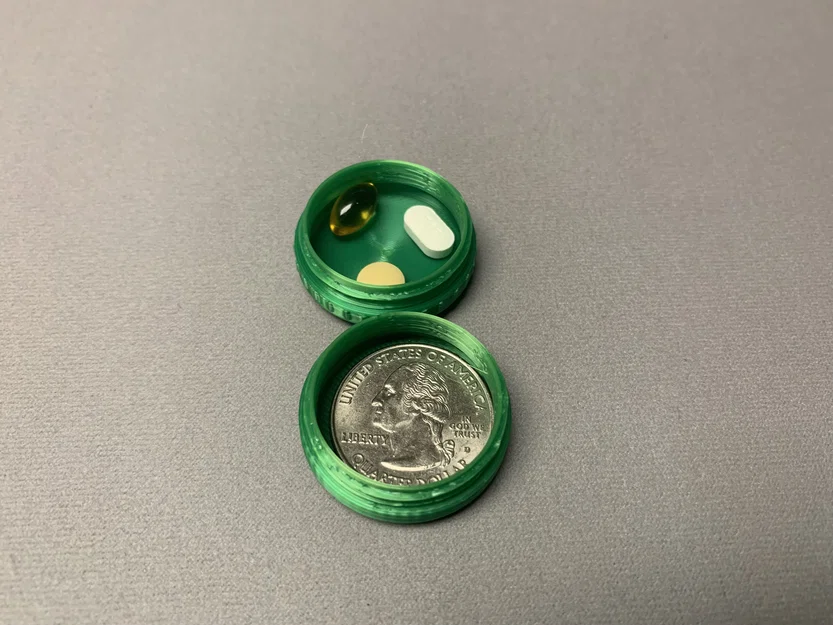 Hộp đựng thuốc bỏ túi Pocket Pill Protector | Nhỏ gọn, tiện lợi - Image 7