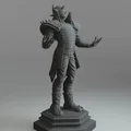 Mô hình 3D Batman Who Laughs chi tiết cho máy in FDM - Thumbnail 1