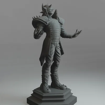Mô hình 3D Batman Who Laughs chi tiết cho máy in FDM