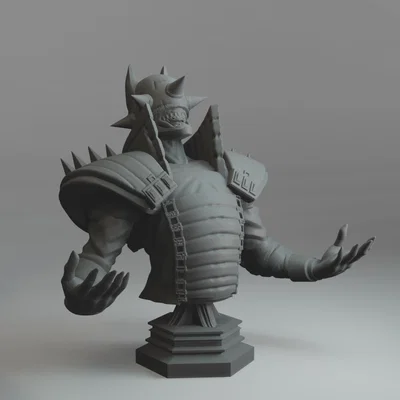 Mô hình tượng bán thân Batman Who Laughs đầy ấn tượng