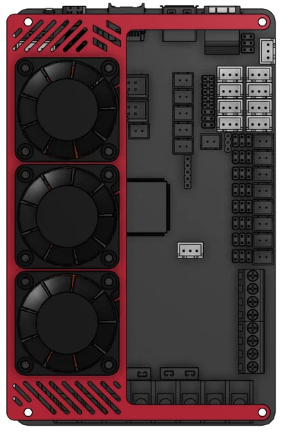 Ốp gió quạt driver cho BigTreeTech Octopus (NonBranded/Voron/ZeroG/LulzBot) - Image 6