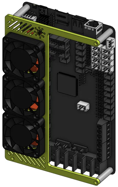 Ốp gió quạt driver cho BigTreeTech Octopus (NonBranded/Voron/ZeroG/LulzBot) - Image 7