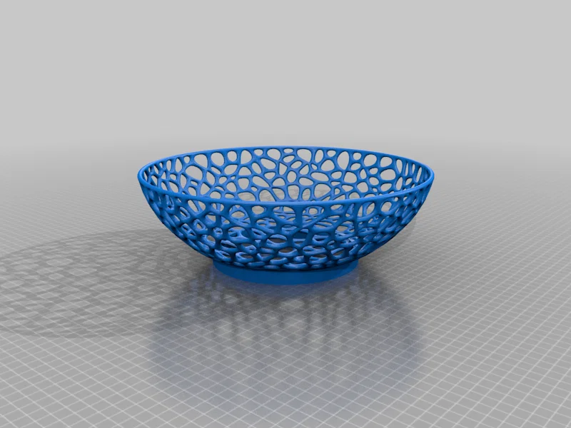 Tô Voronoi kèm đế (Voronoi Bowl with base) - Image 1
