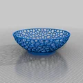 Tô Voronoi kèm đế (Voronoi Bowl with base) - Thumbnail 1