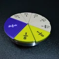 Math Pie Pieces Fraction Circle – Bộ miếng bánh học phân số - Thumbnail 3