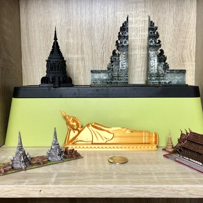 Tượng Phật Nằm (Reclining Buddha) - Bangkok, Thái Lan