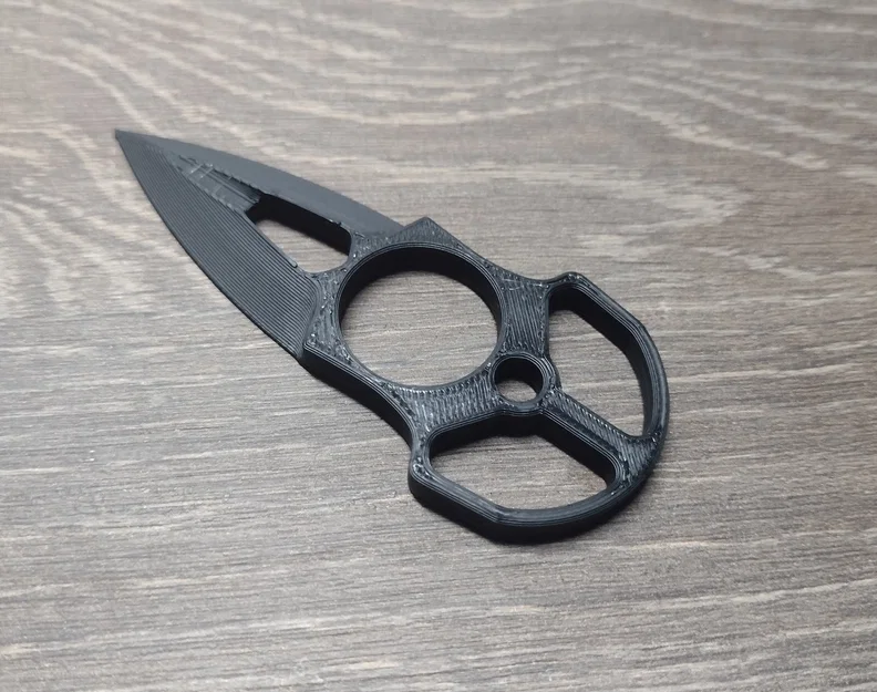 Knuckle Duster Dagger – Dao Dagger Kèm Knuckle Duster 1 Ngón - Image 2